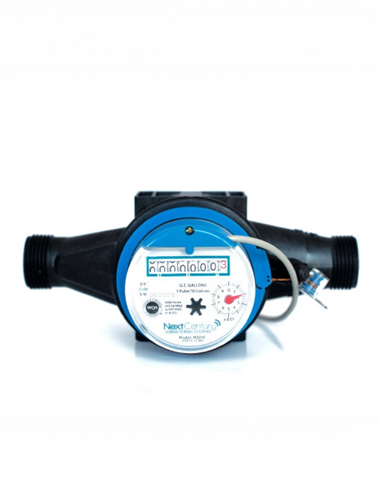 Next Century 3/4" Poly Meters 1 pulse/ 10 USG