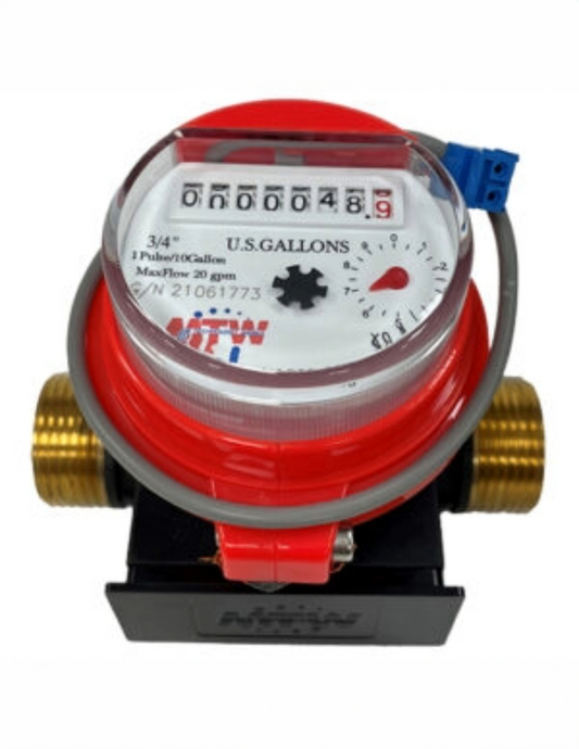 MJ420 Short Hot Poly Multi-Jet Water Meter